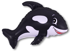 F Фигура, Дружелюбный кит (черный), 34
