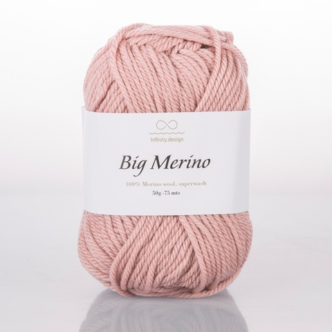 Пряжа Infinity Big Merino 4032 пудра