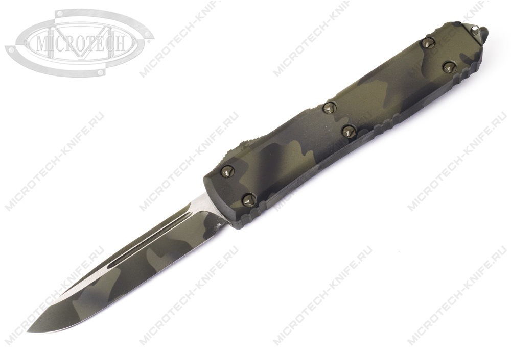 Нож Microtech Ultratech 121-1OCS Olive Camo Signature