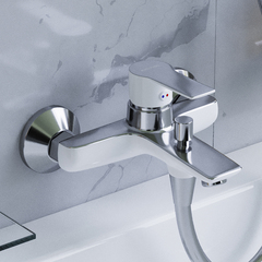 Смеситель для ванны/душа белый, RedBlu by Damixa - 841000000