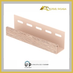 Джей планка Ю-Пласт Hokla Лиственница светлая 3050мм