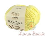 Пряжа Gazzal Baby Cotton XL 3413 светло-желтый