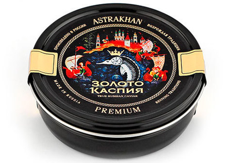 Икра черная осетровая "Астрахань Премиум", 250г