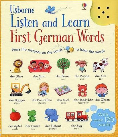 Listen and Learn First Words in German