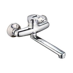 Смеситель настенный для мойки TSB 920-3505 однорычажный, нижний излив