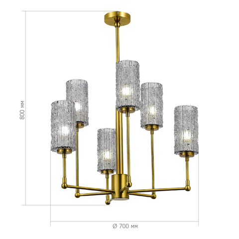 Люстра подвесная ST Luce Gacciolo SL1240.303.06