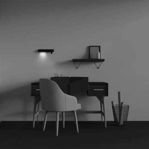 Настенный светодиодный светильник Maytoni Comodo C031WL-L8B3K1