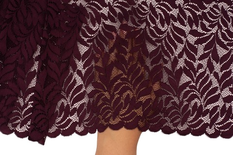 Кружево эластичное слива 20 см, Китай