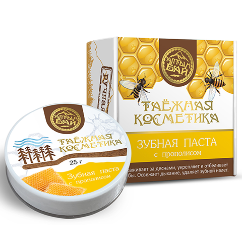 Зубная паста с прополисом, Алтын Бай
