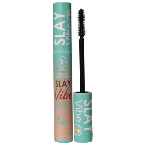 TF Тушь CTM46  для ресниц ТЕРМО SLAY VIBE, black/черный