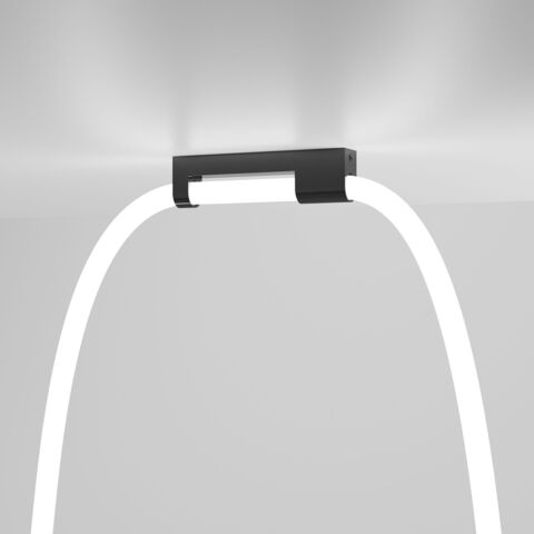 Накладные крепления для круглого гибкого неона Elektrostandard Full light FL 28161 черный