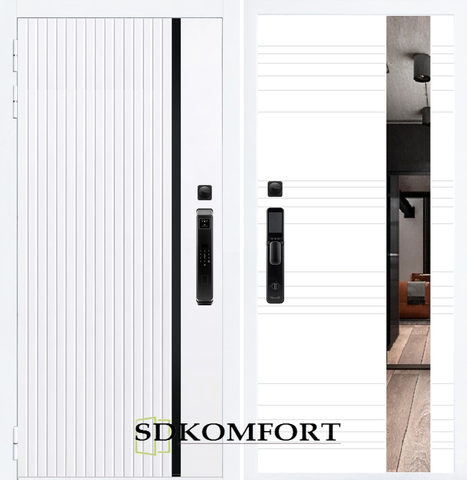 Белый матовый