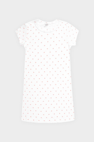 сорочка  для девочки  К 1156/сердечки на сахаре