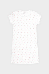 сорочка  для девочки  К 1156/сердечки на сахаре