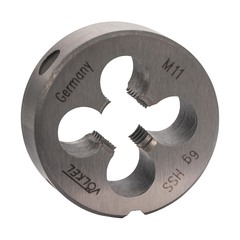 Плашка М11х1,5 DINEN22568 HSS 6g 30х11мм Volkel 27448