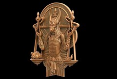 Силиконовый молд № 339 Анубис (Древний Египет)