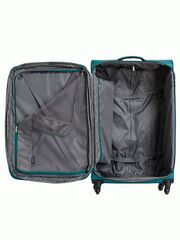 Чемодан Redmond тканевый облегченный большой XL Лазурный NF05L28 77х46х30(+3) см с расширением3