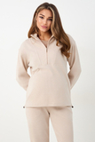 Костюм для беременных и кормящих 18594 бежевый