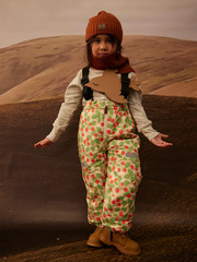 ПРЕДЗАКАЗ Брюки утеплённые демисезонные Mjölk Strawberry, утеплитель 120гр/м2