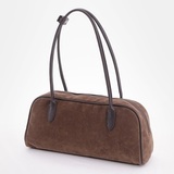 Сумка Саломея 2042 эко-замша шоколад