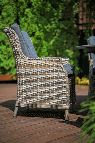 Кресло Besta Fiesta БЕРГАМО из искусственного ротанга, бежево-коричневый