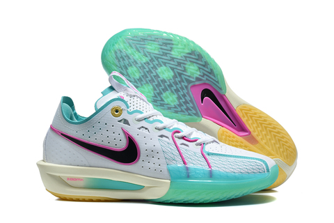 Nike Air Zoom GT Cut 3 EP 'White Teal Playful Pink' 