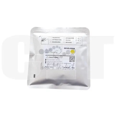 Девелопер для KONICA MINOLTA Bizhub C258/C308/C368 (CET) Yellow, 200г, 600000 стр., CET171018
