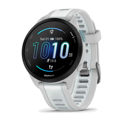 Умные часы Garmin Forerunner 165 Music, Mist Gray/Whitestone (010-02863-B1)