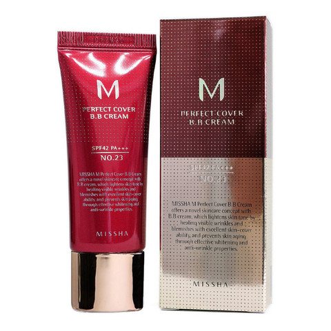 Krem \ Крем \ Cream M Perfect Cover BB Cream (SPF42/PA+++)  20ml  Natural Beige