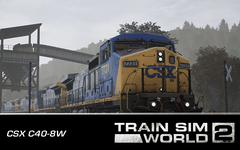 Train Sim World 2: CSX C40-8W Loco Add-On (для ПК, цифровой код доступа)