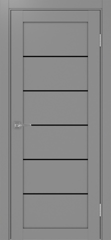 Межкомнатная дверь Турин 501 АППSB экошпон Серый