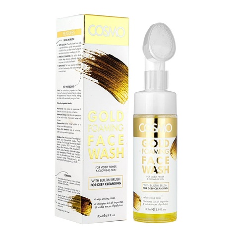 COSMO Gold foaming face wash пенка-умывашка 175 ml