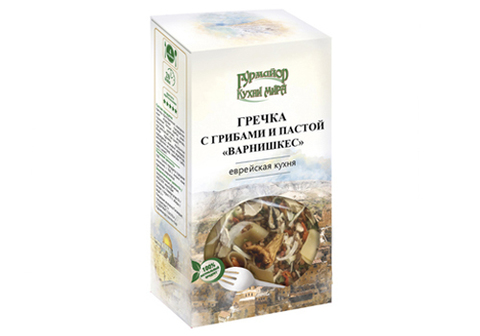 Гречка с грибами и пастой Варнишкес, 210г