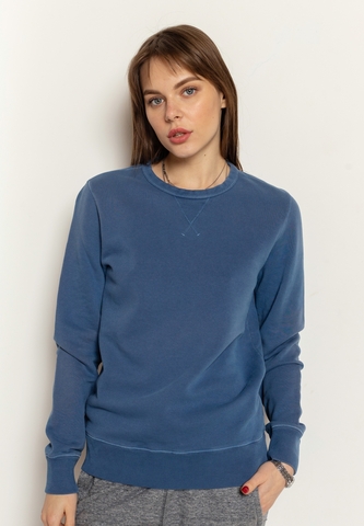 Свитшот Bowery NYC однотонный Natural Blue