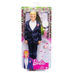 Кукла Кен Жених Барби в свадебном костюме (Уцененный товар)