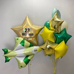 Сет "23 февраля" золото/зелёный/жёлтый