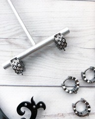Швензы, английский замок,  gunmetal - 13*6 мм.