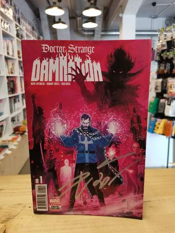 Doctor Strange: Damnation #1 (c автографом Donny Cates)