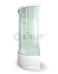 ДУШЕВАЯ КАБИНА ERLIT ER3512TPL-C3 80x120x215  ВЫСОКИЙ ПОДДОН
