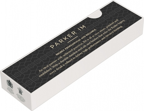 Ручка-роллер Parker IM Achromatic, Black BT (2127743)