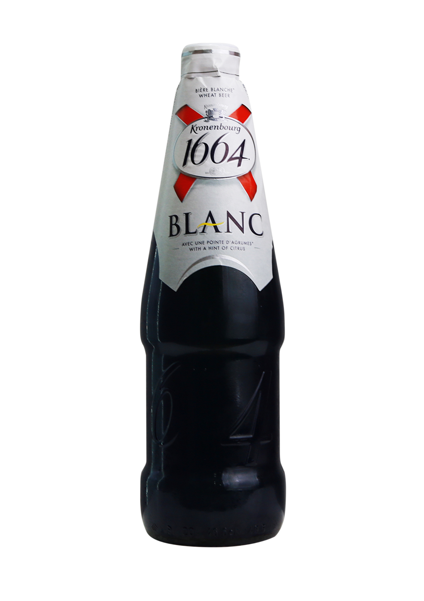 Пиво Kronenbourg 1664 Blanc светлое пастеризованное 0.46 л.ст/бутылка