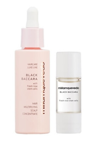 Miriamquevedo Black Baccara Hair Multiplying Scalp Concentrate + Pre-Treatment Exfoliator