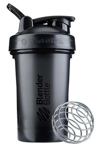 Картинка шейкер Blender Bottle Classic V2 591мл Full Color Black - 1