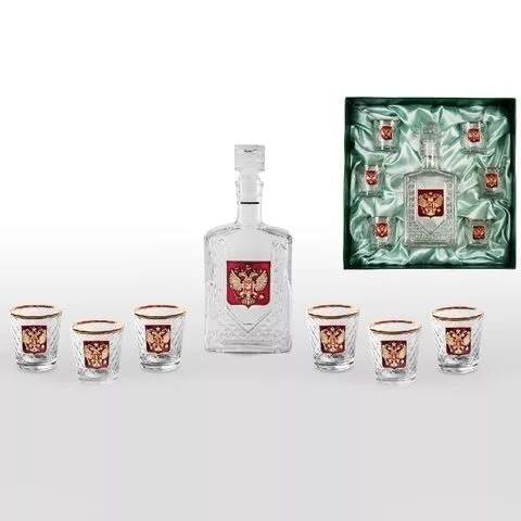 Подарочный набор для водки с штофом