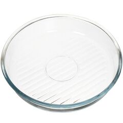 Форма для выпечки стекло, 26х26х4.5 см, 1.7 л, кругл, Borcam, 59534/1073141