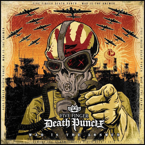 Виниловая пластинка. Five Finger Death Punch – War Is The Answer