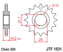 Звезда JT JTF1531