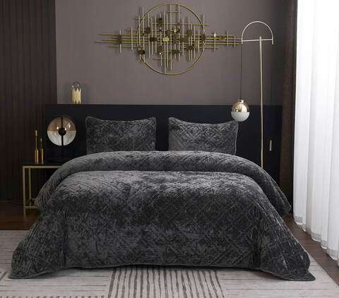 Покрывало 240х260 и 2 наволочки 50х70 Sofi De MarkO Селена Стоун