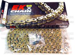 Мото цепь мотоцепь EK Chain 520SRX2 золотая 118 звеньев