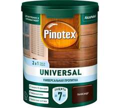 Пропитка защитная для дерева Pinotex Universal 2 в 1 палисандр 0,9 л